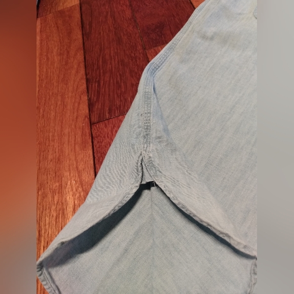 POLO Ralph Lauren Naval Rescue Denim Chambray Light Short Sleeve Button up shirt - Picture 13 of 16